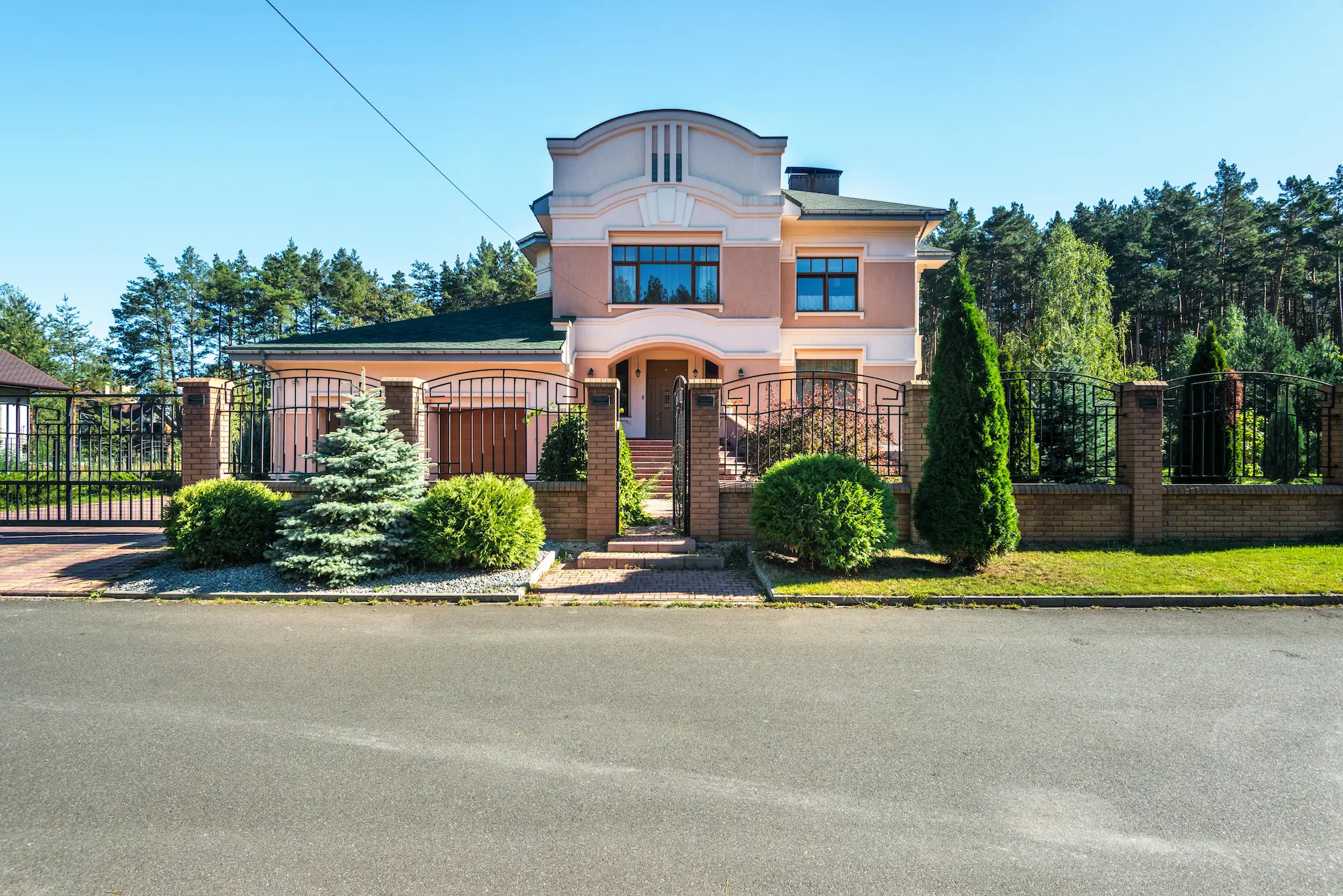 Luxury Villa Entrance
