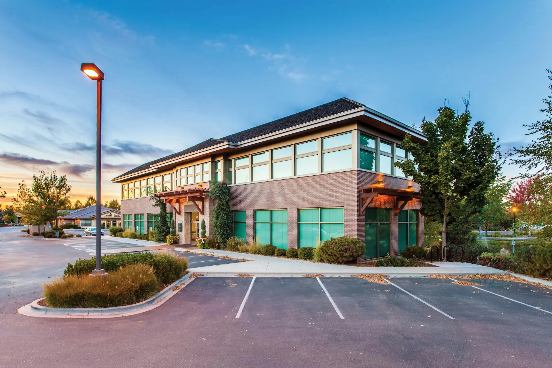 Office Building Parking Lot