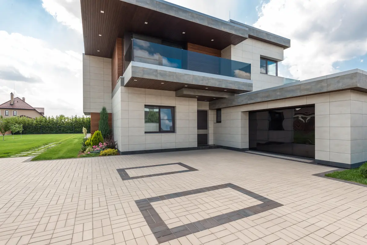 Stamped Concrete Driveway