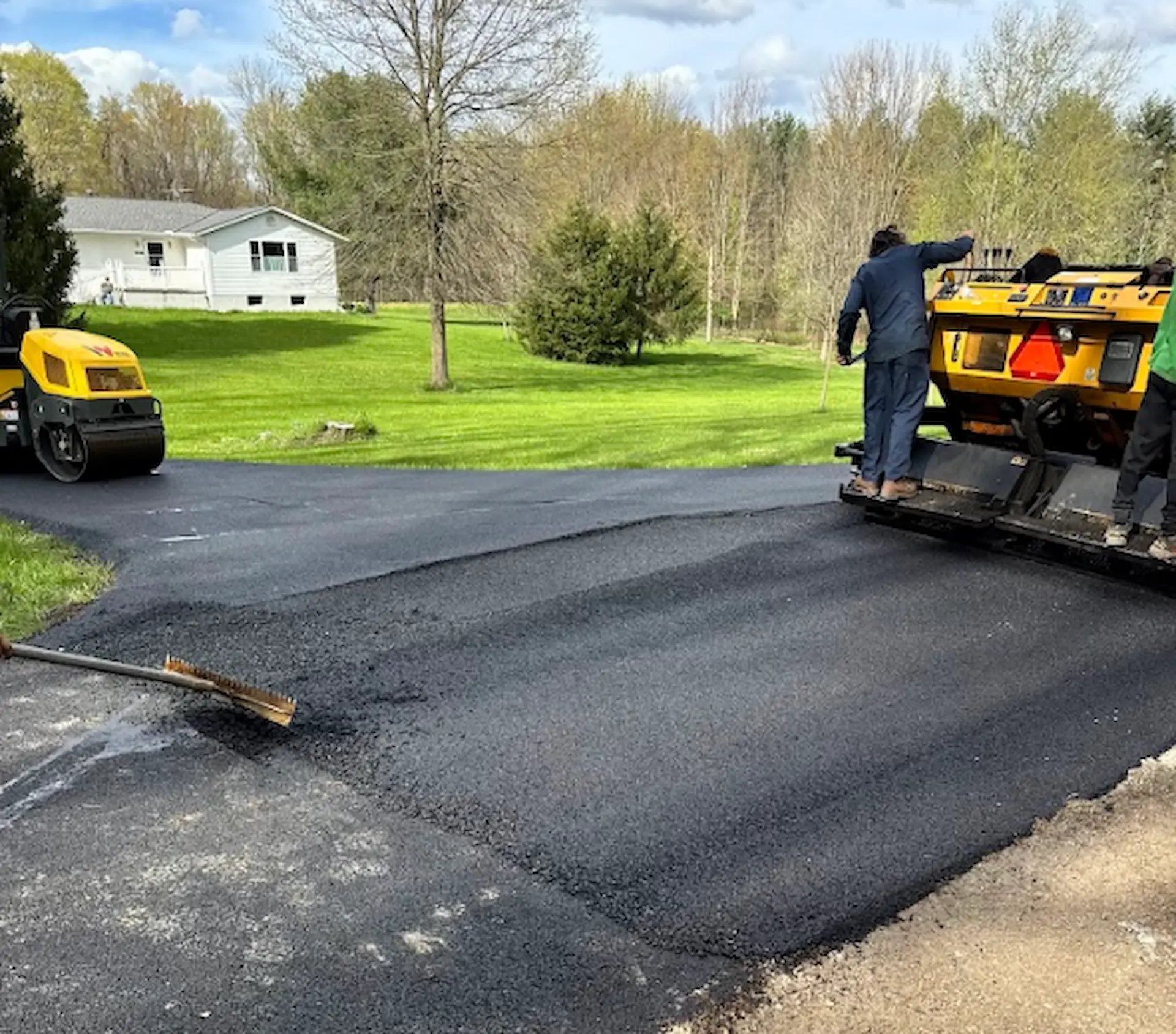 Asphalt paving project 12